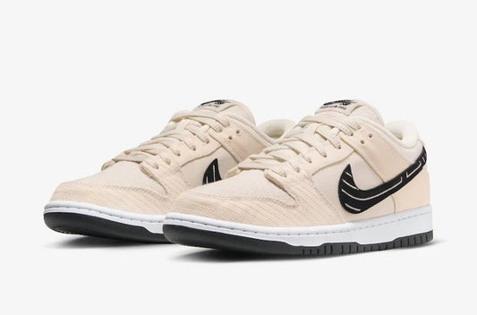 NIKE SB DUNK LOW X ALBINO & PRETO PEARL WHITE