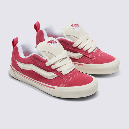 VANS KNU SKOOL PINK TRUE WHITE