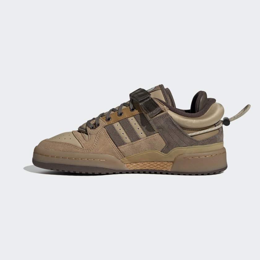 BAD BUNNY X ADIDAS FORUM BUCKLE LOW CAFÉ