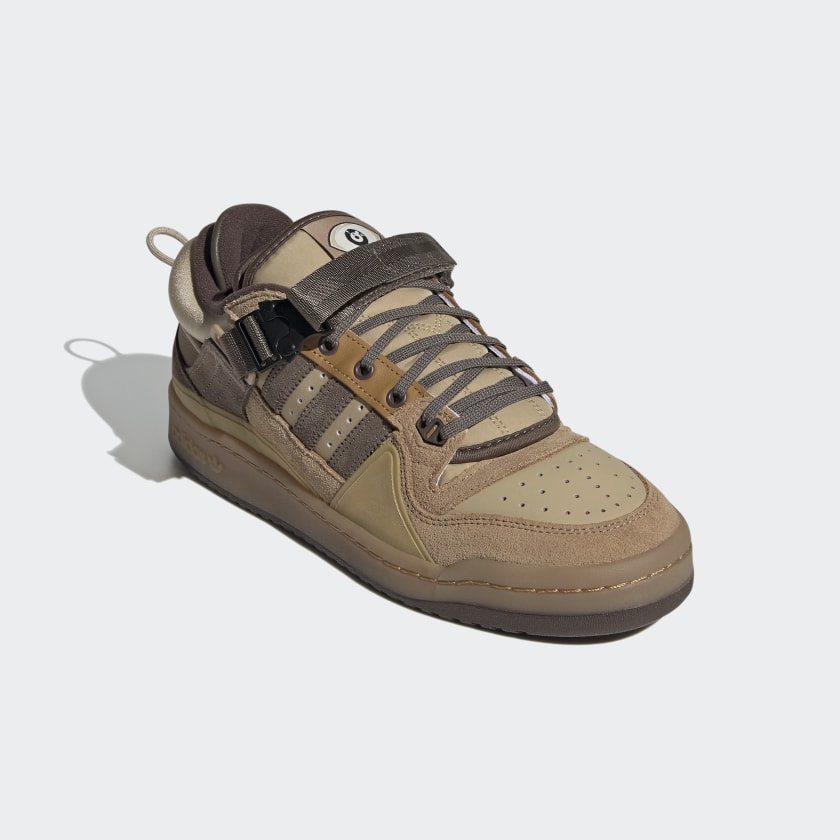 BAD BUNNY X ADIDAS FORUM BUCKLE LOW CAFÉ