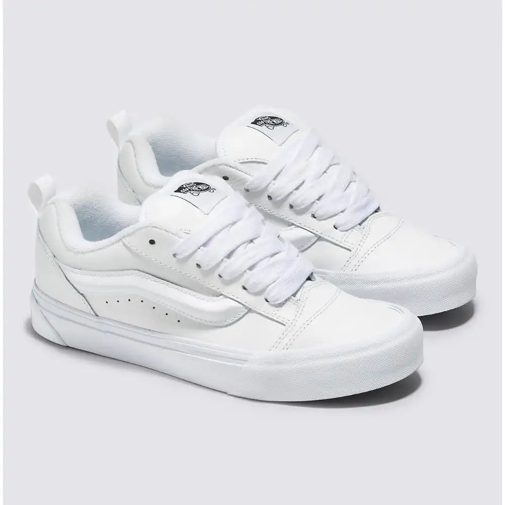 VANS KNU SKOOL LEATHER TRUE WHITE