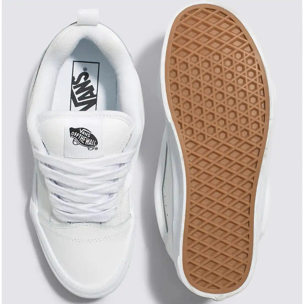 VANS KNU SKOOL LEATHER TRUE WHITE