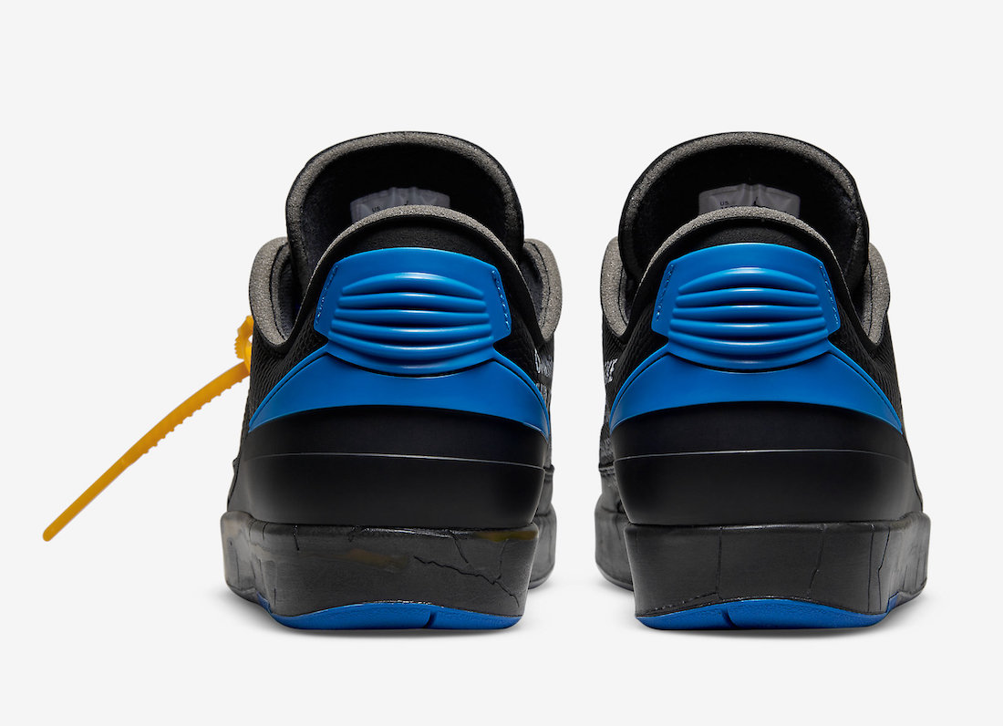 OFF-WHITE X AIR JORDAN 2 LOW SP BLACK ROYAL