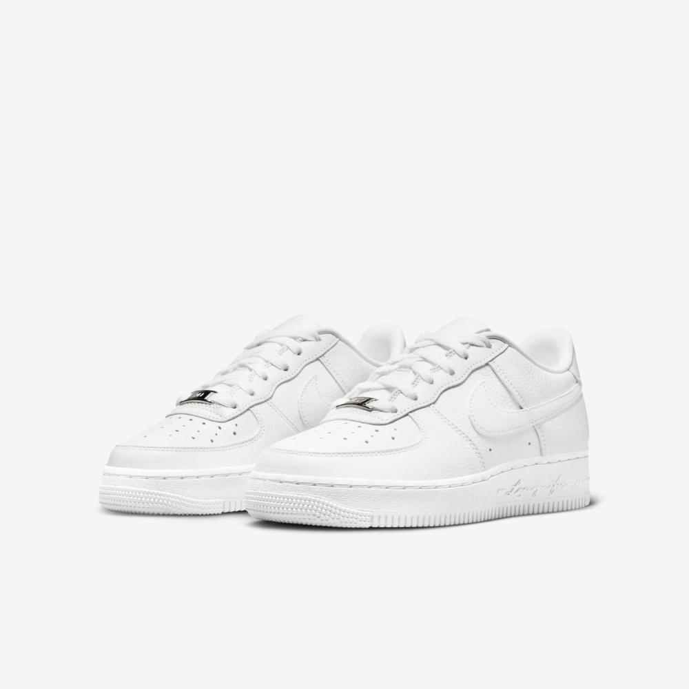 NOCTA X NIKE AIR FORCE 1 LOW GS WHITE