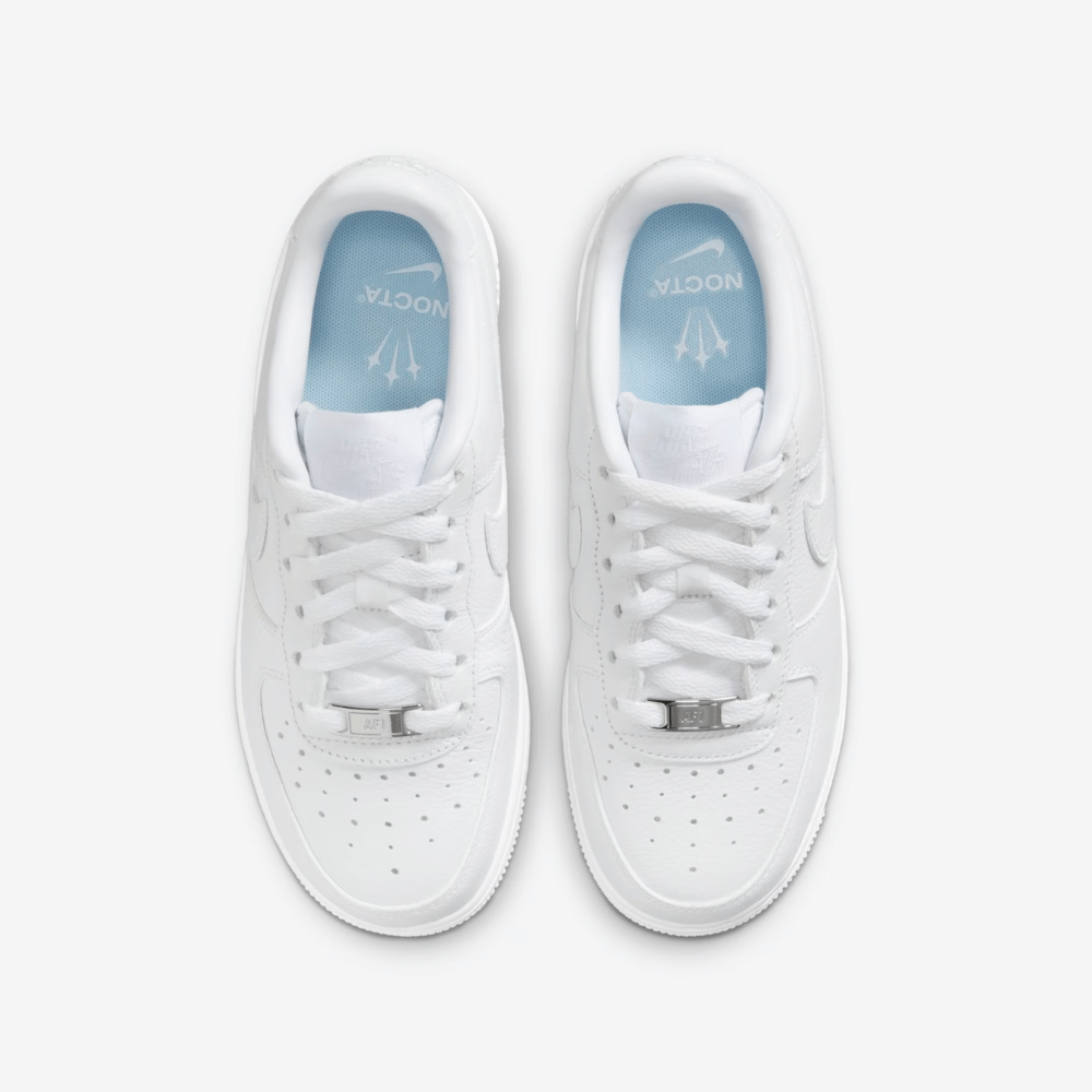 NOCTA X NIKE AIR FORCE 1 LOW GS WHITE