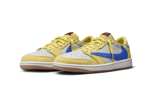 TRAVIS SCOTT X AIR JORDAN 1 RETRO LOW CANARY