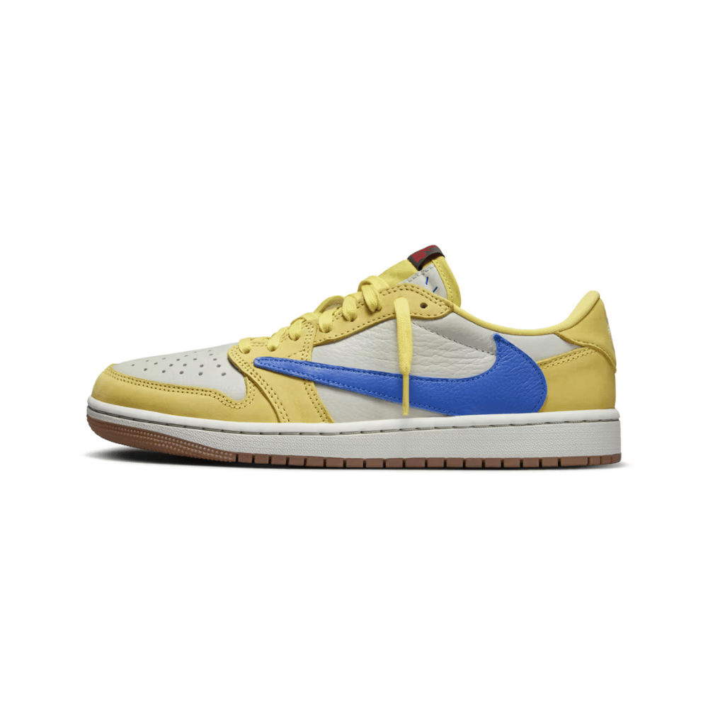 TRAVIS SCOTT X AIR JORDAN 1 RETRO LOW CANARY