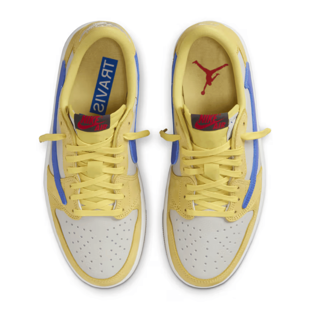 TRAVIS SCOTT X AIR JORDAN 1 RETRO LOW CANARY