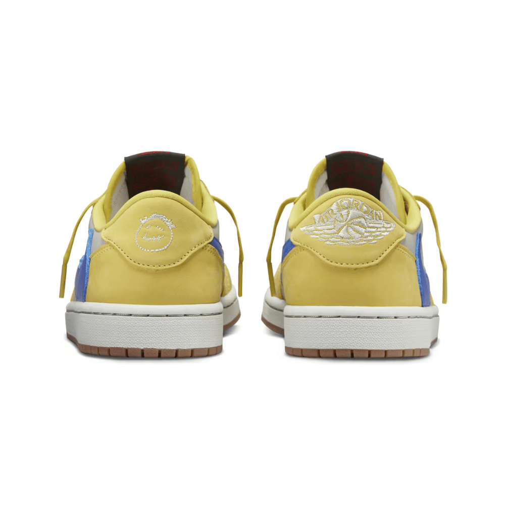 TRAVIS SCOTT X AIR JORDAN 1 RETRO LOW CANARY