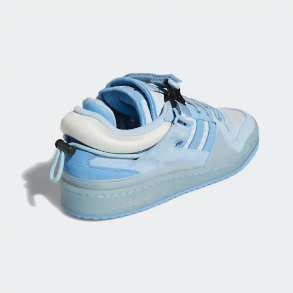 BAD BUNNY X ADIDAS FORUM BUCKLE LOW BLUE TINT