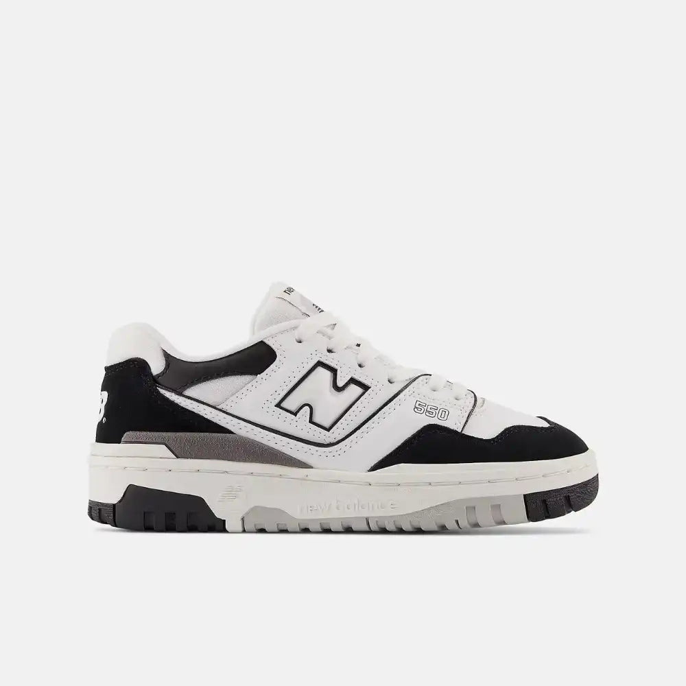 NEW BALANCE 550 GS WHITE BLACK RAIN CLOUD