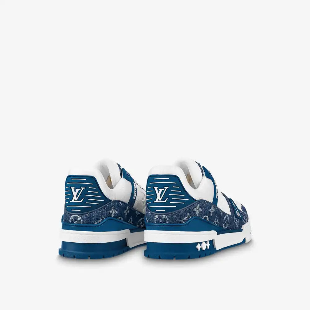 LOUIS VUITTON MONOGRAM DENIM WHITE BLUE