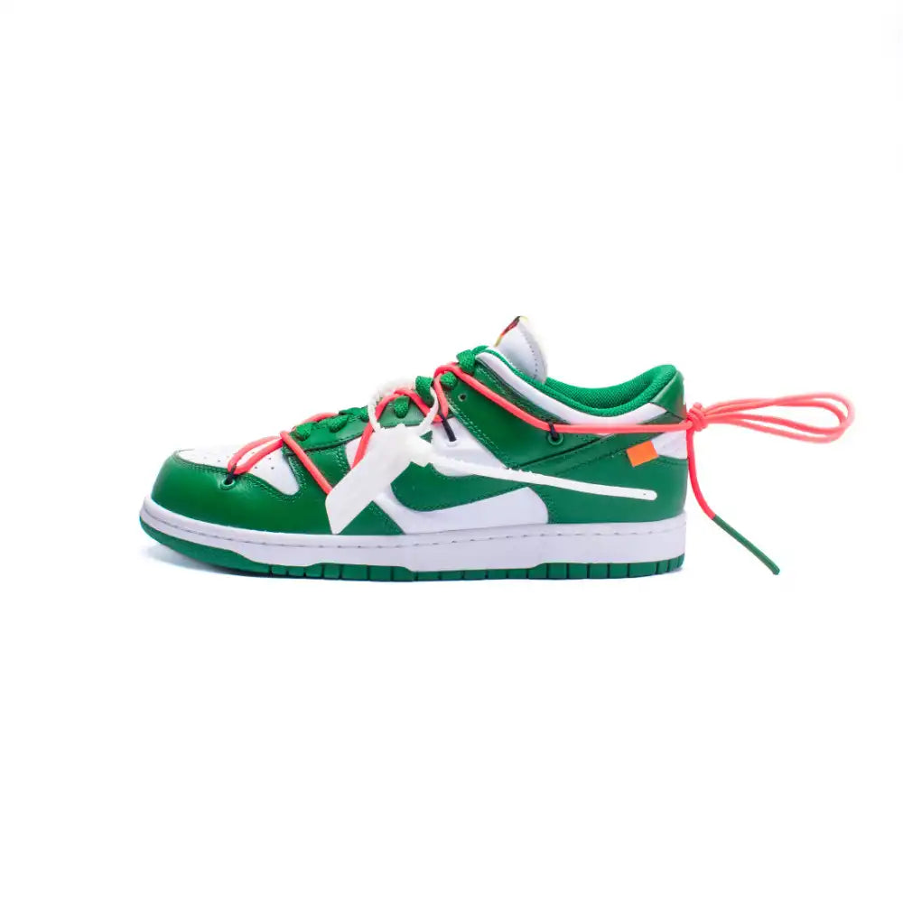 OFF-WHITE X NIKE DUNK LOW PINE GREEN