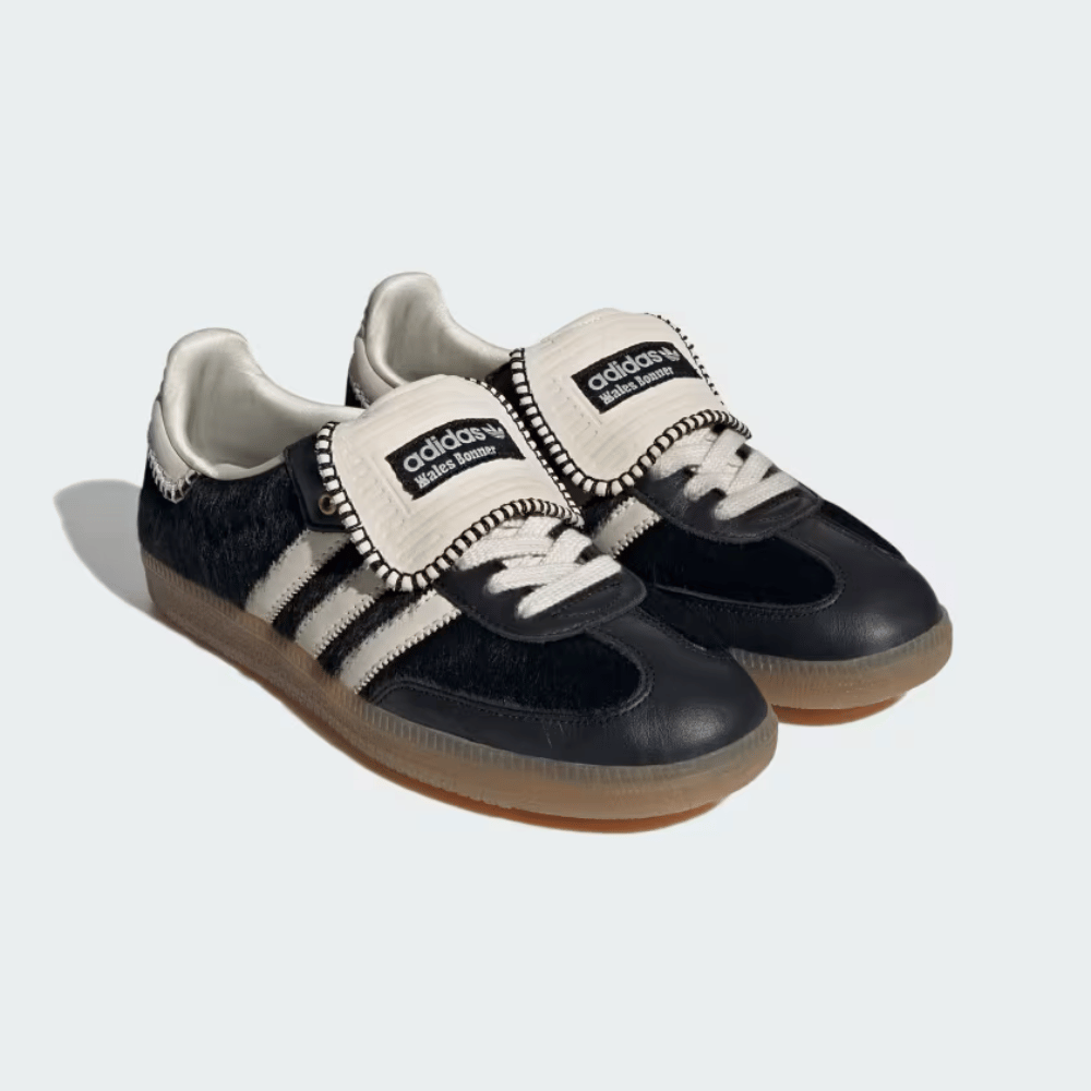 WALES BONNER X ADIDAS SAMBA PONY TOTAL CORE BLACK