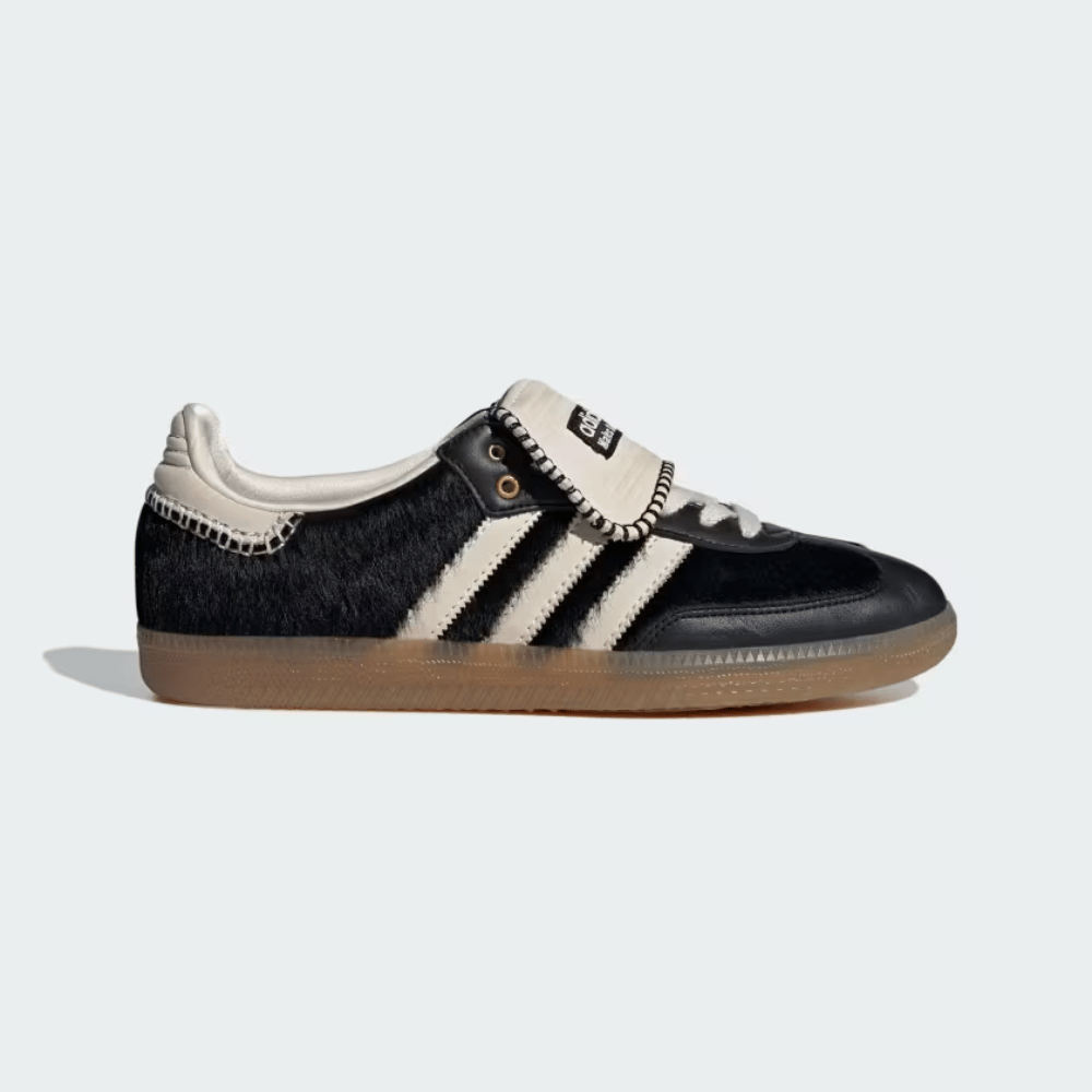 WALES BONNER X ADIDAS SAMBA PONY TOTAL CORE BLACK