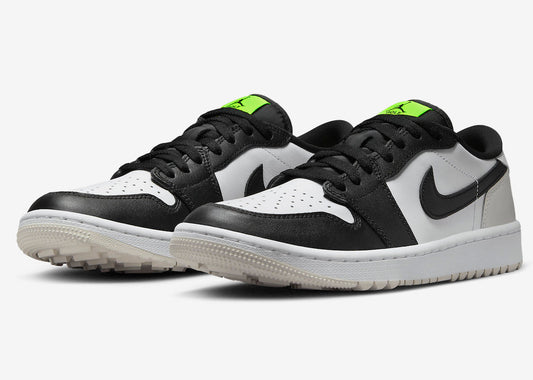 AIR JORDAN 1 LOW GOLF WHITE/BLACK