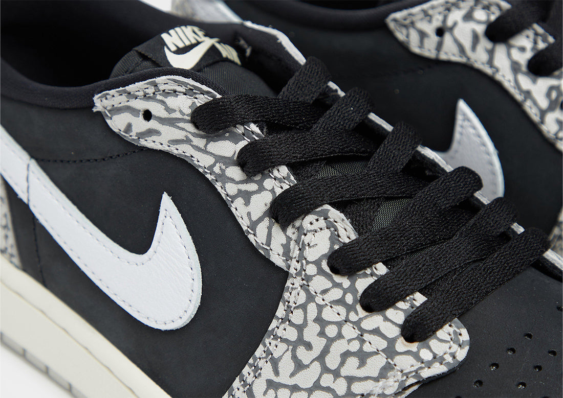 Nike Air Jordan Elephant print black and offers grey