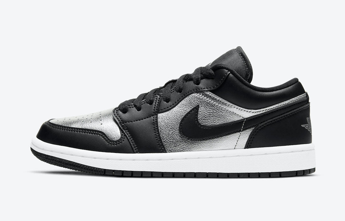 AIR JORDAN 1 LOW SILVER TOE