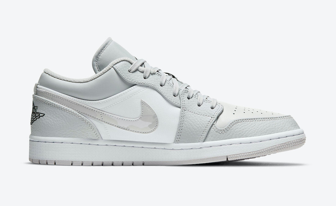 AIR JORDAN 1 LOW WHITE CAMO