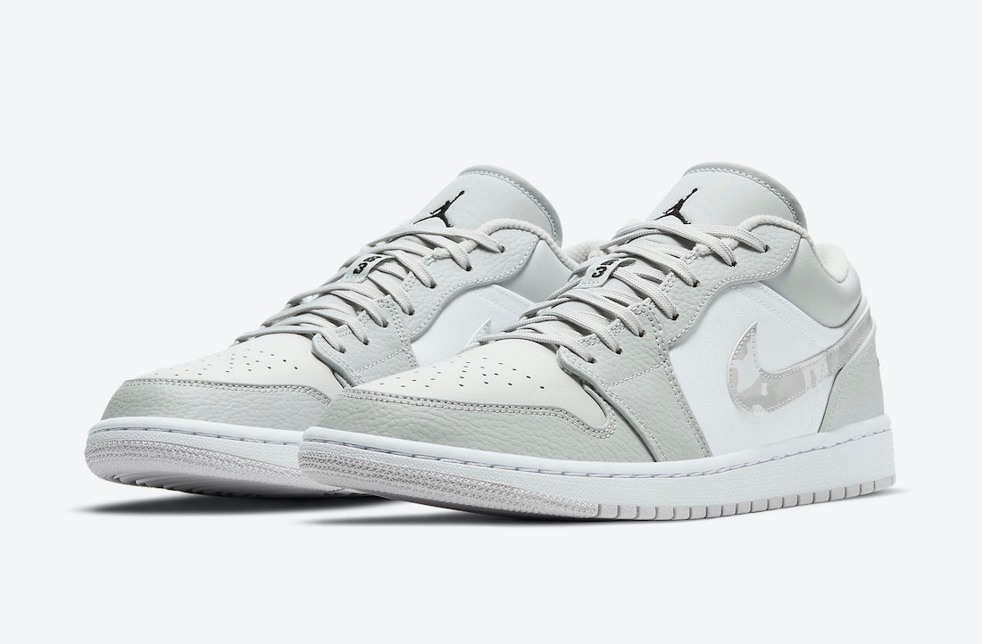 AIR JORDAN 1 LOW WHITE CAMO