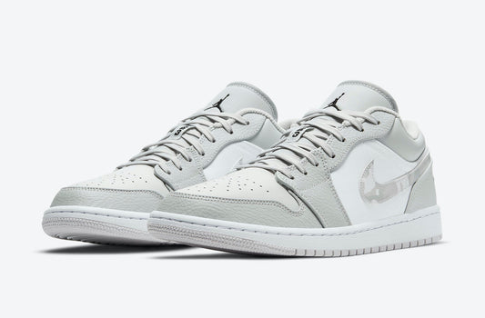 AIR JORDAN 1 LOW WHITE CAMO