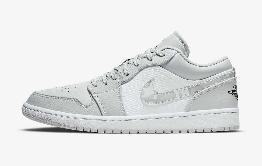 AIR JORDAN 1 LOW WHITE CAMO