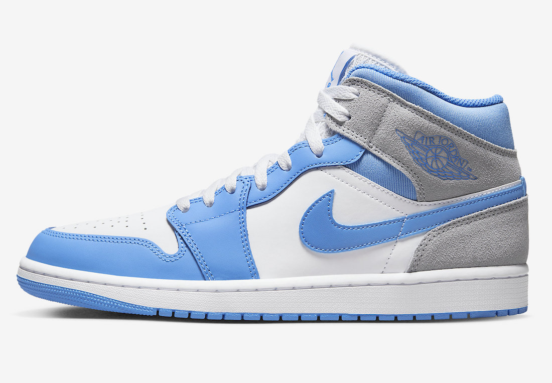 AIR JORDAN 1 MID UNIVERSITY BLUE