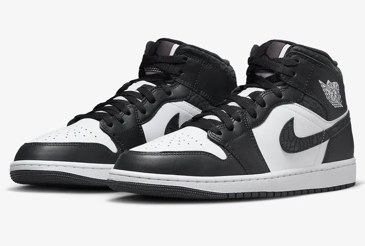 AIR JORDAN 1 MID PANDA ELEPHANT