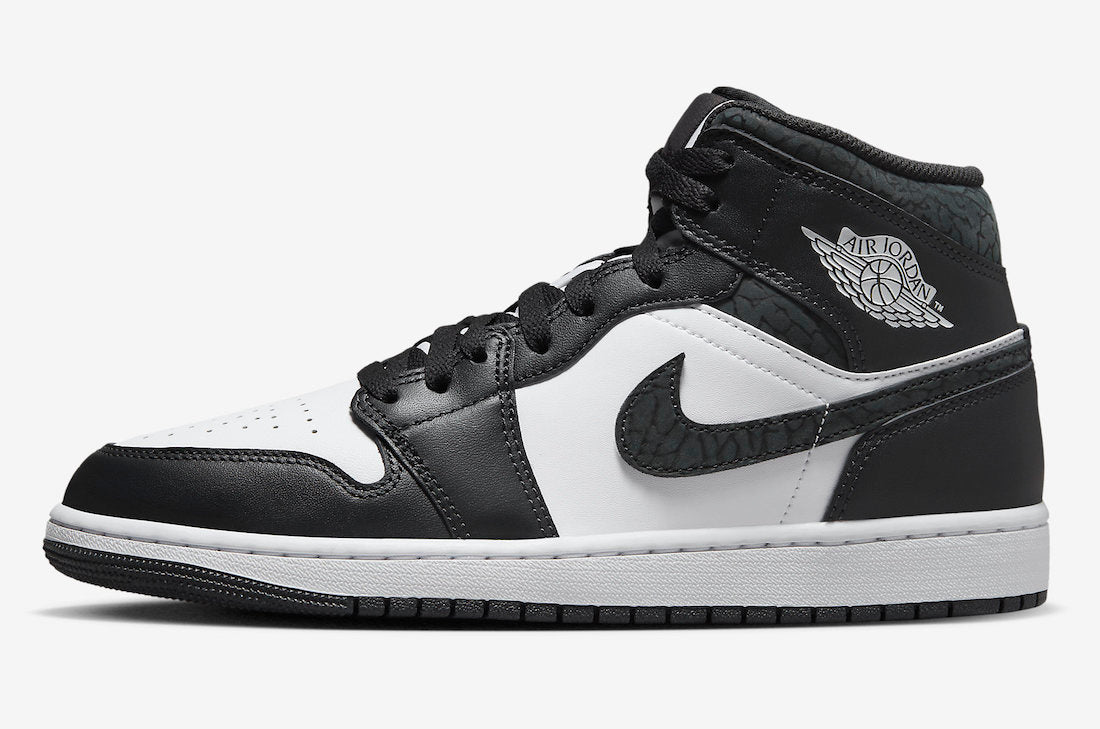 AIR JORDAN 1 MID PANDA ELEPHANT