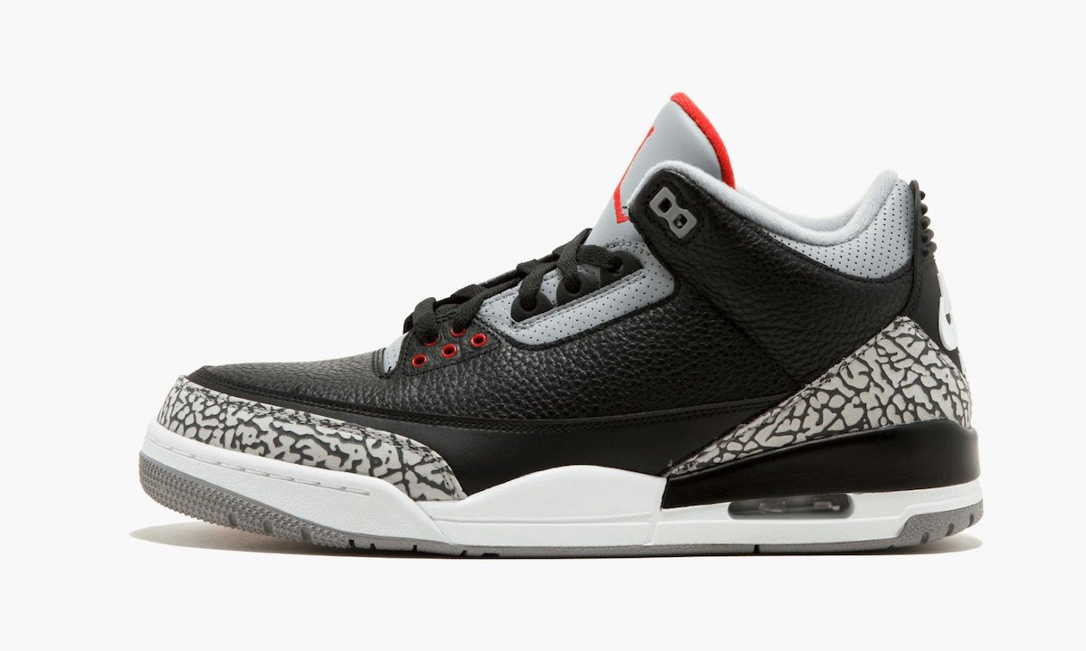 AIR JORDAN 3 BLACK CEMENT