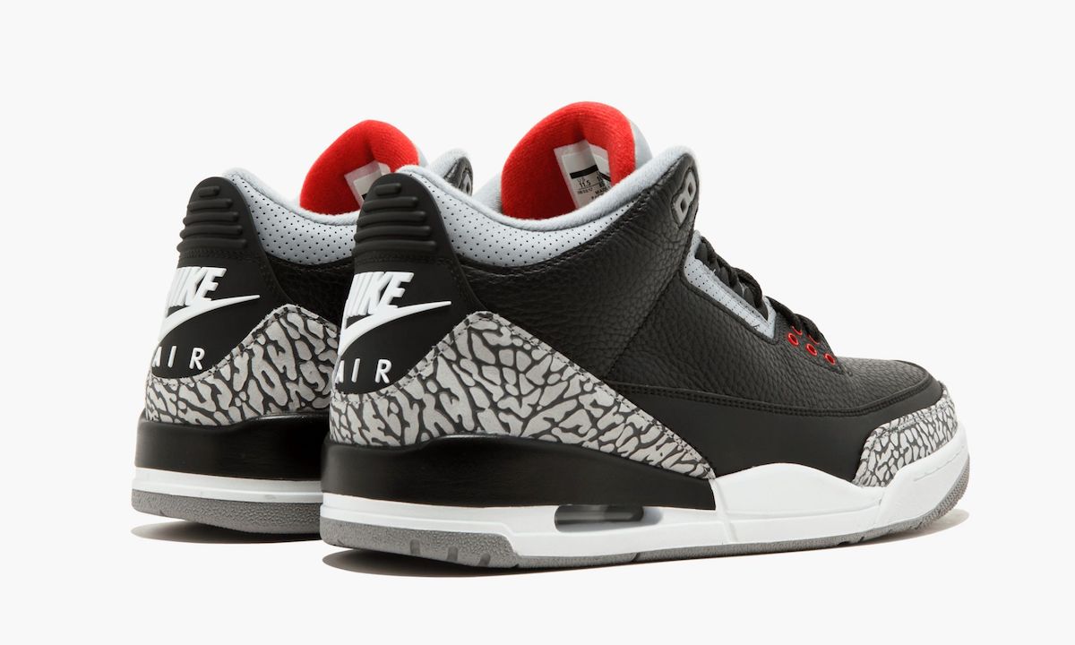 AIR JORDAN 3 BLACK CEMENT