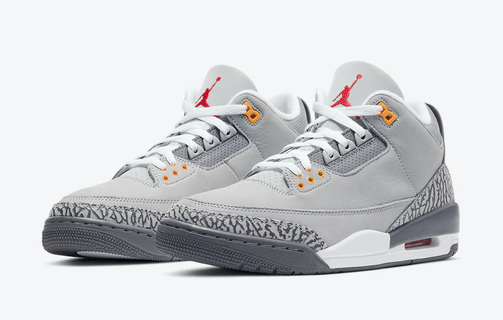 AIR JORDAN 3 COOL GREY