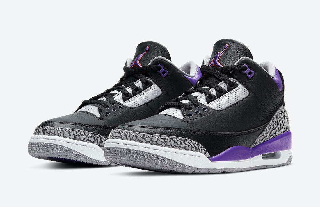 AIR JORDAN 3 COURT PURPLE