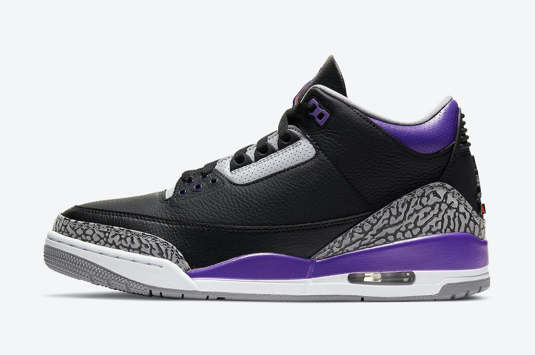 AIR JORDAN 3 COURT PURPLE