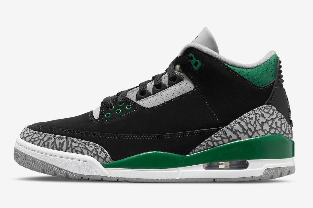 AIR JORDAN 3 PINE GREEN