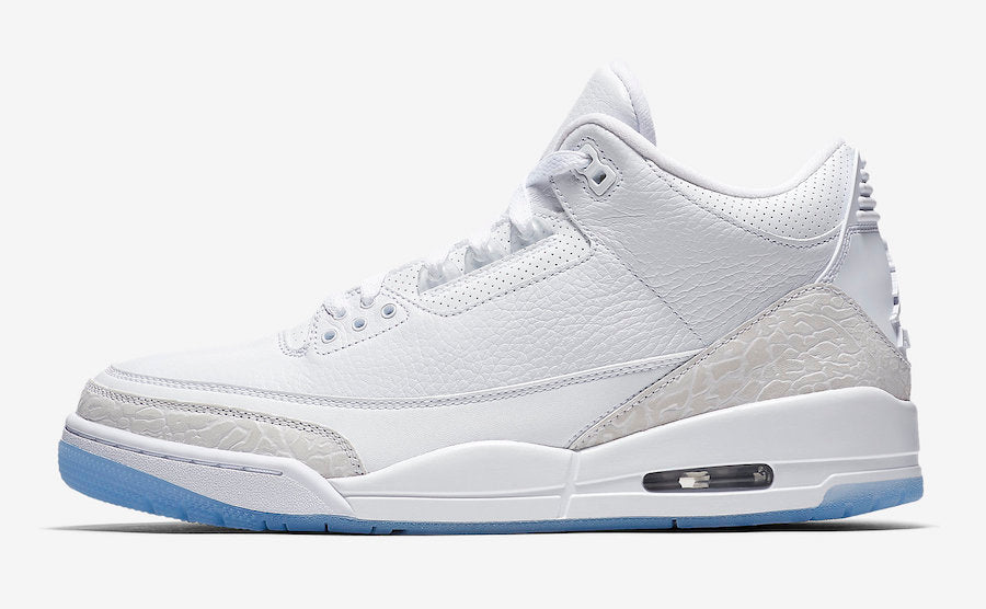 AIR JORDAN 3 PURE WHITE