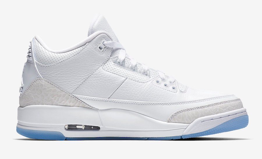 AIR JORDAN 3 PURE WHITE