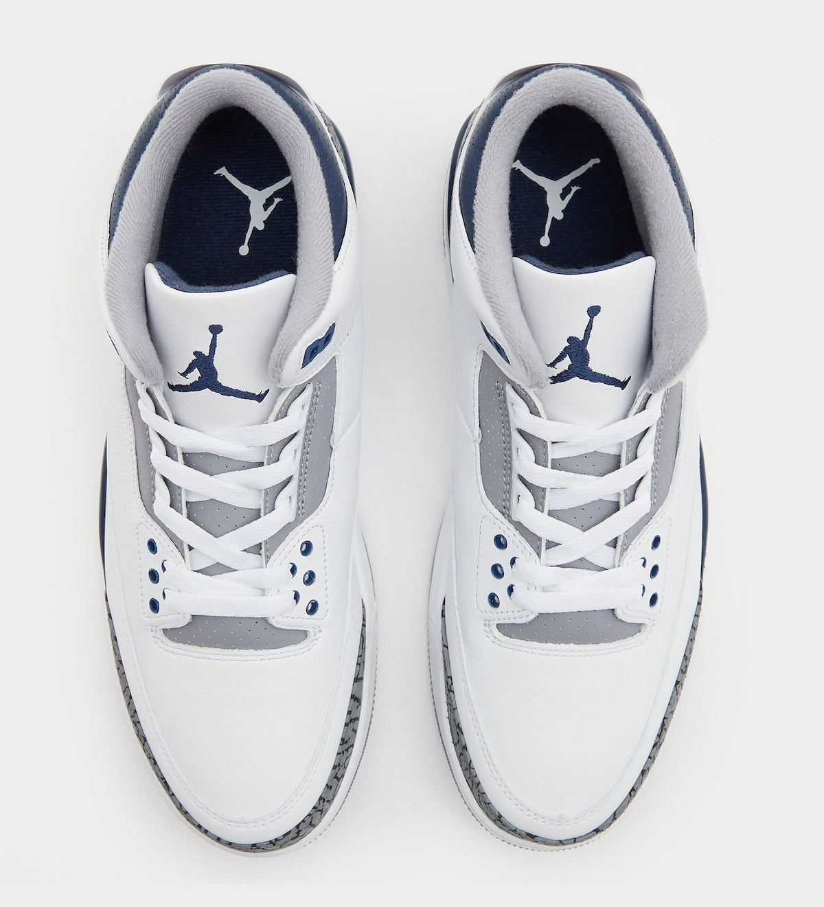 AIR JORDAN 3 WHITE NAVY