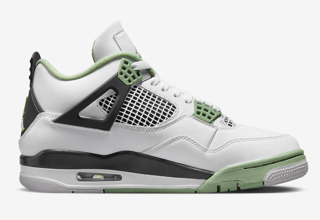 AIR JORDAN 4 SEAFOAM OIL GREEN