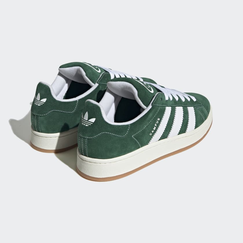 ADIDAS CAMPUS 00s DARK GREEN CLOUD WHITE