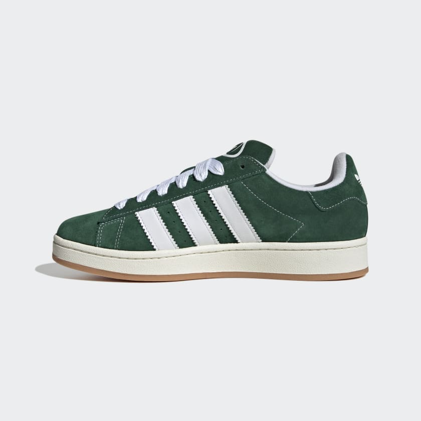 ADIDAS CAMPUS 00s DARK GREEN CLOUD WHITE