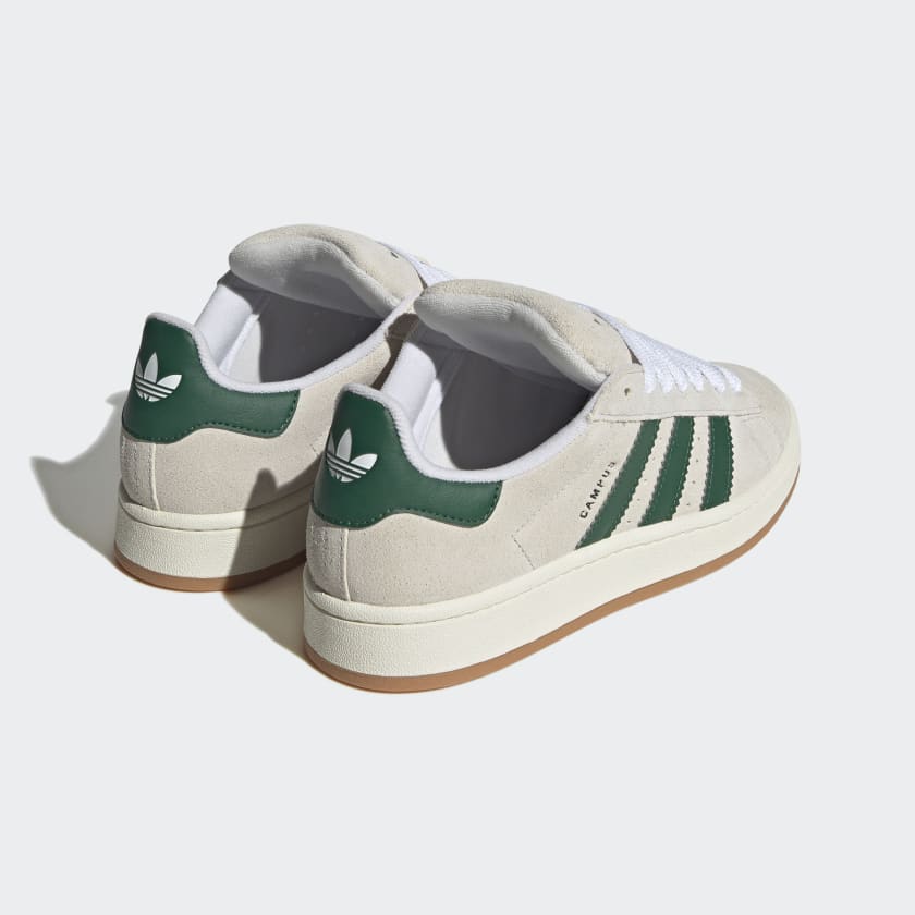 ADIDAS CAMPUS 00s CRYSTAL WHITE DARK GREEN