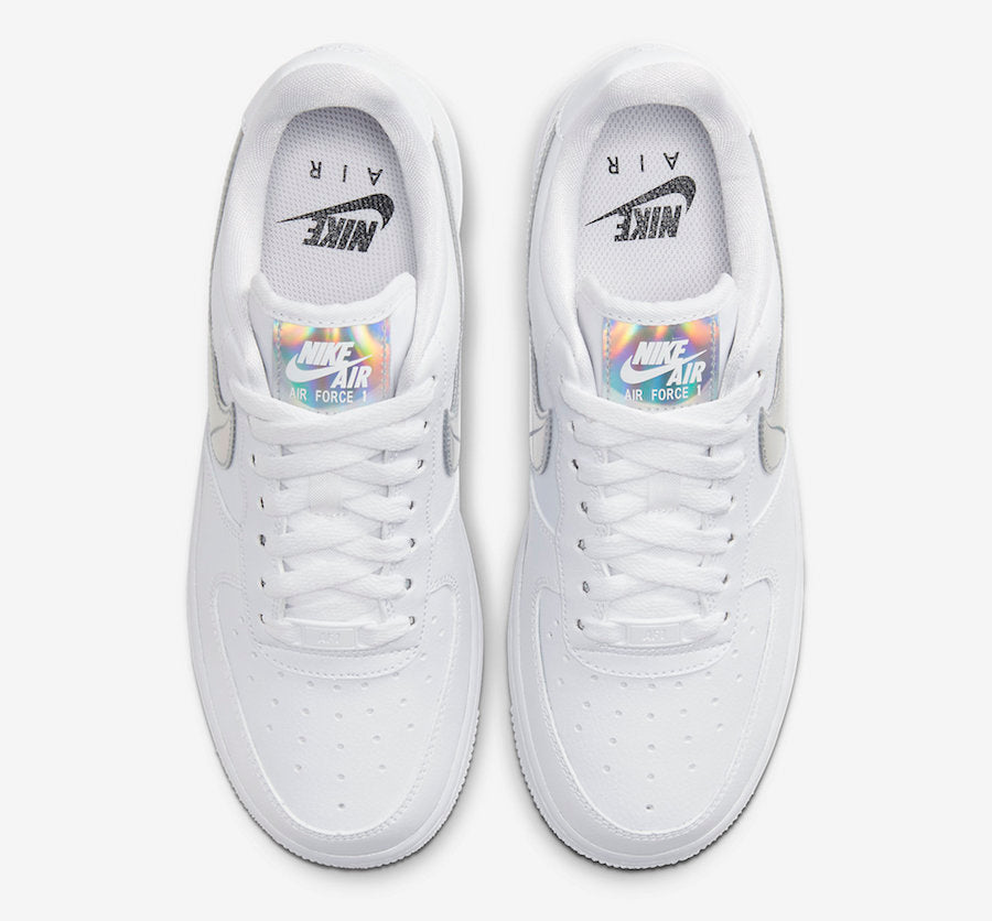 NIKE AIR FORCE 1 IRIDESCENT WHITE