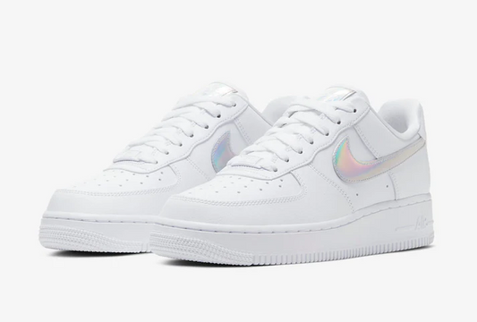 NIKE AIR FORCE 1 IRIDESCENT WHITE