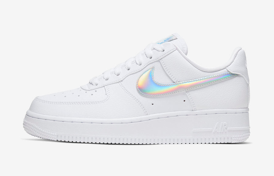 NIKE AIR FORCE 1 IRIDESCENT WHITE