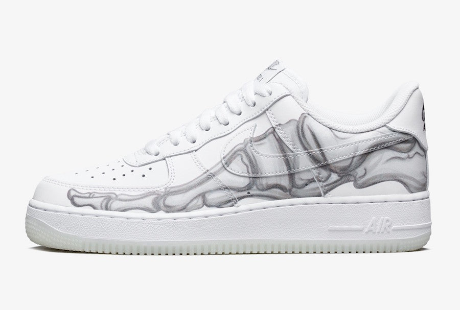 NIKE AIR FORCE 1 WHITE SKELETON