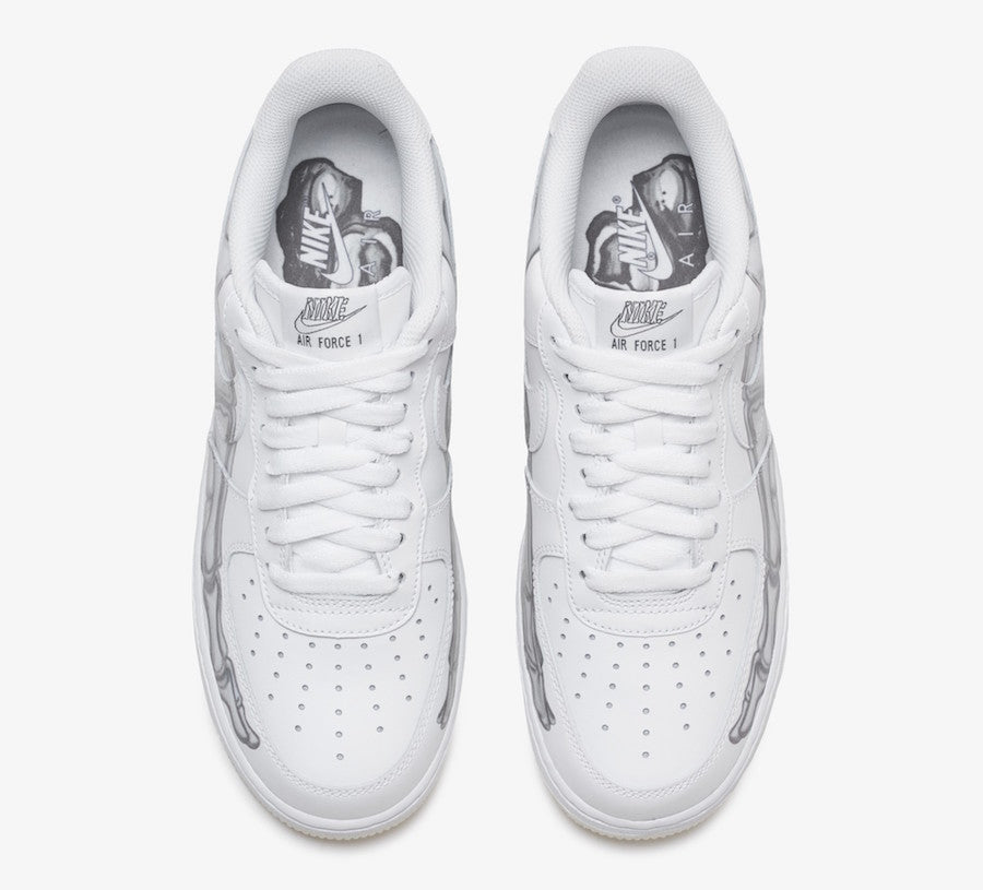 NIKE AIR FORCE 1 WHITE SKELETON