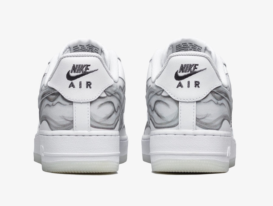 NIKE AIR FORCE 1 WHITE SKELETON