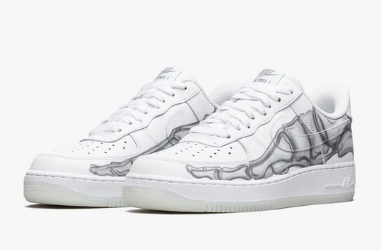 NIKE AIR FORCE 1 WHITE SKELETON