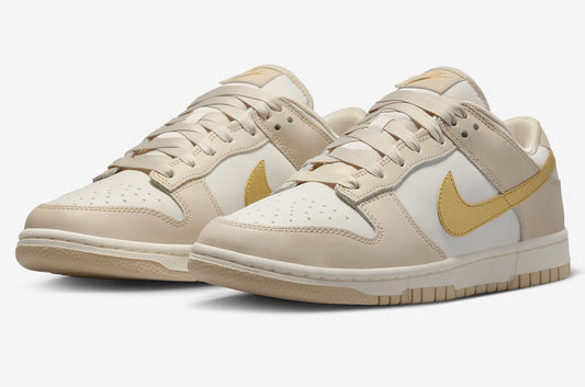 NIKE DUNK LOW PHANTOM METALLIC GOLD